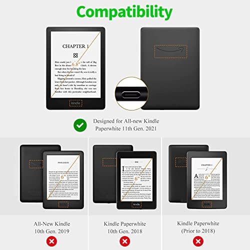 Esetében 6.8 Kindle Paperwhite 11 Generációs 2021, Könnyű Auto Sleep/Wake Okos Esetben az Kindle Paperwhite 2021 Signature