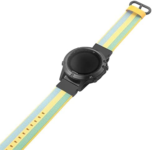 OUTVI 22mm Nylon Watchband A Garmin Fenix 6 6X Pro Csuklópánt Heveder Fenix 5 5Plus 935 S60 Quatix5 gyorskioldó Smartwatch