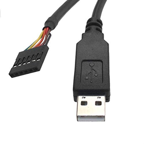 FTDI TTL-232R-3V3 USB-Soros Átalakító Kábel, 3,3 V, 6WAY