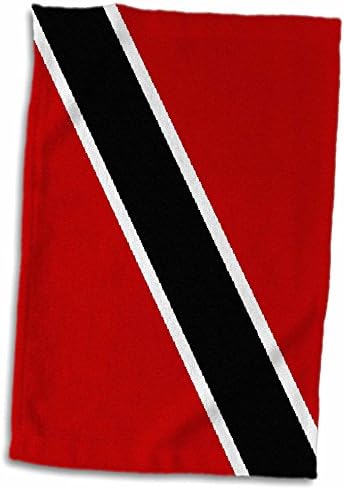 3dRose Zászlók - Trinidad and Tobago Zászló - Törölköző (twl-31595-3)