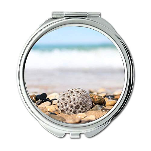 Tükör,Utazási Tükör,strand szépség közelről,sminktükör,hordozható tükör