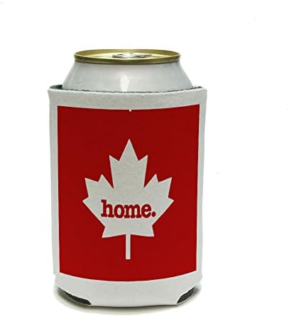 Kanadai Maple Leaf Haza Ország Hűvösebb Italt Szigetelt Jogosultja - Vörös Szilárd