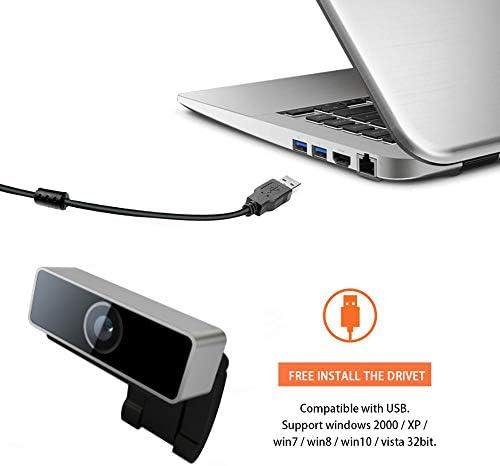 CoolCam USB, Full HD 1080p Fényképezőgép (Fekete)
