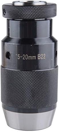 XMEIFEITS Szerszámok B22 5-20mm-Kulcsnélküli fúrótokmány Precíziós B22 Adapter Eszterga Egyéni Húzza meg a könnyített Kúpos
