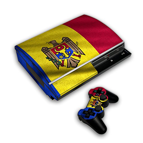 Sony Playstation 3-Design Bőr zászló Moldova Matrica a Playstation 3