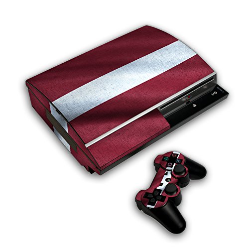 Sony Playstation 3-Design Bőr zászló Lettország Matrica a Playstation 3