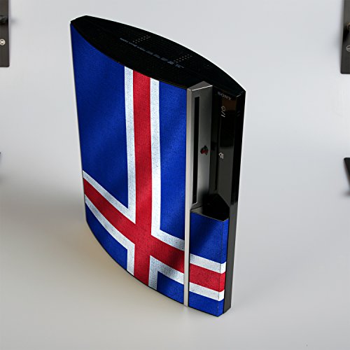 Sony Playstation 3-Design Bőr zászló Izland Matrica a Playstation 3