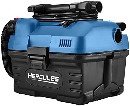 Dual Power 2 Liter Nedves/Száraz Hordozható Porszívó által Herkules - Eszköz, Csak Futni 120 V AC vagy 20 Voltos Lítium Akkumulátor