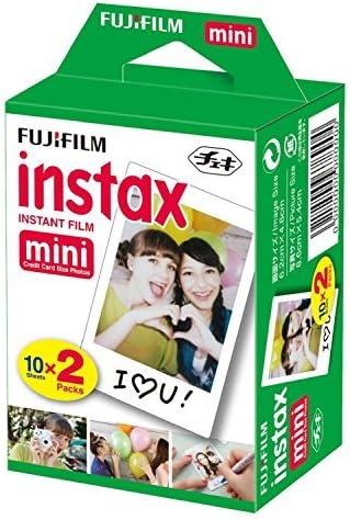 Fujifilm Instax Mini Instant Film 80 Lövés Bónusz Photix 5-Szín Önálló Keretbe 40 Dekoratív Bőr öntapadós Matricák Fuji Instax