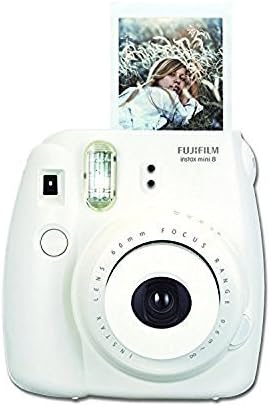 Fujifilm Instax Mini 8-As Instant Filmje Fényképezőgép (Fehér) (Felújított)