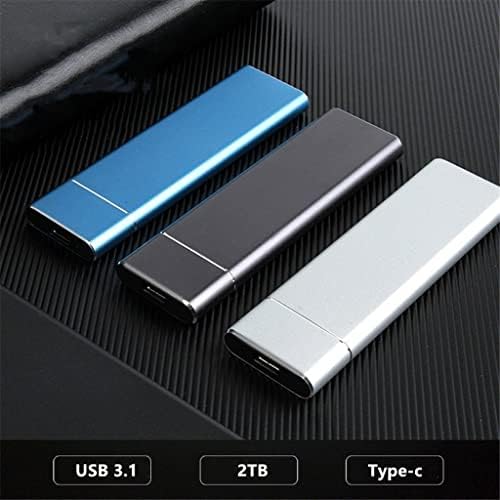 n/SSD Külső Merevlemez USB 3.1 C Típusú 500GB 1 tb-os 2 tb-os Hordozható szilárdtestalapú Külső Meghajtó (Szín : Szürke,