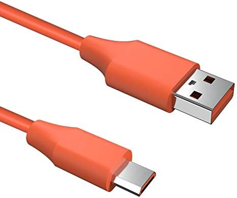 Geekria Micro-USB-Hangszórók Rövid Töltő Kábel, Kompatibilis a JBL Dallam 700BT, 450BT, Élő 500BT, T110BT, Ingyenes Töltő,