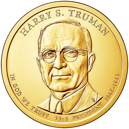 2015-ben D Helyzetben EGY BU Harry S. Truman Elnök Dollár Választás Uncirculated MINKET Menta
