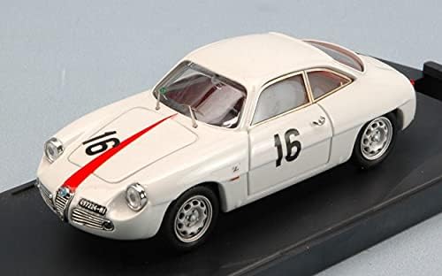 Modell Kompatibilis az ALFA Romeo Giulietta SZ N. 16 4. COPPA FISA Monza 1960 Kim 1:43 BANG BG7164