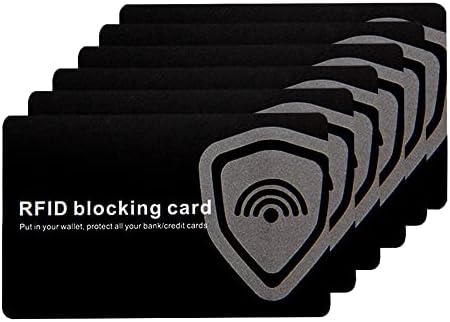 MINDRFID 2 Db RFID-Blokkoló Kártya Érintés nélküli bankkártya Védelem Biztonságos RFID Kártya Tárca Pajzs Blokkoló Védő
