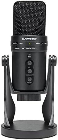 Sámson G-Track Pro - Professzionális USB-Mikrofon Audio Interface - Fekete