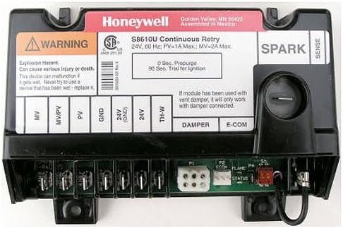 Csere Honeywell Kemence Integrált Kísérleti Modul Gyújtás Vezérlő Áramkör S8600M 1021